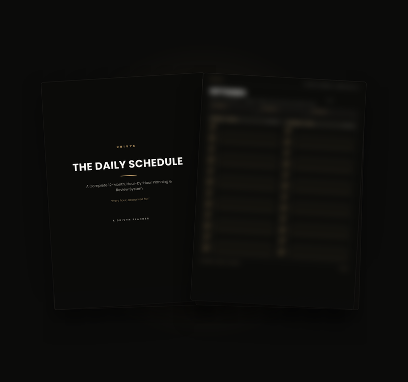 The Daily Schedule